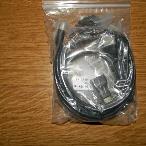 Hdmi cable M-M 5m with Micro HDMI and Mini HDMI adaptors like new