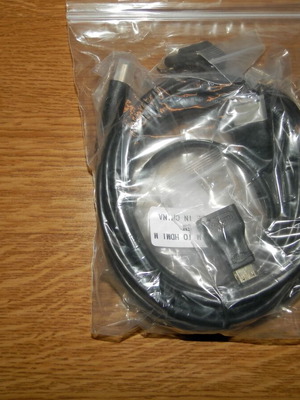 Καλώδιο HDMI M-M 5m με αντάπτορες Micro HDMI και Mini HDMI σαν καινούργιο