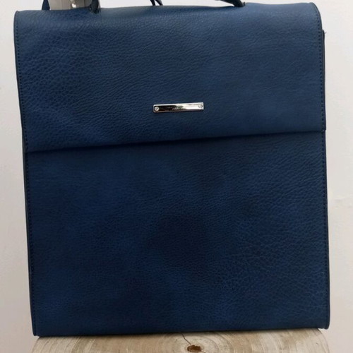 Blue envelope backpack bag new for hand and back