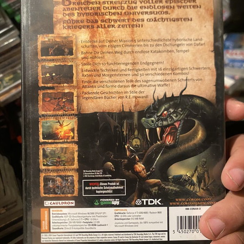 Conan PC game good condition