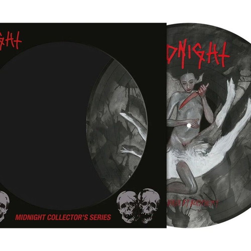 Midnight Rebirth By Blasphemy 2026 Limited Numbered Edition Picture Disc vinyl LP new