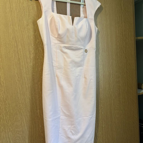 Bsb pink midi dress size 42 like new with chest and back detail