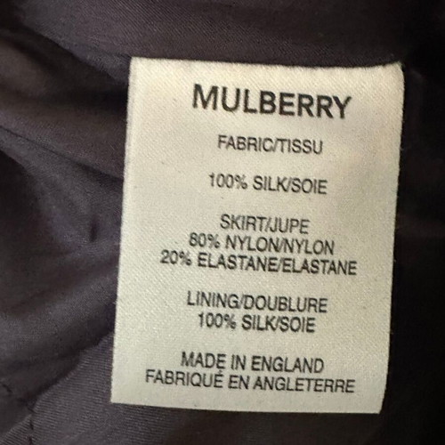 Mulberry silk top, size 10 UK, colorful
