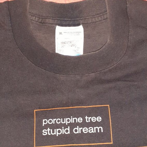 Porcupine Tree Vintage Black T-Shirt Stupid Dream Tour 1999 XL used