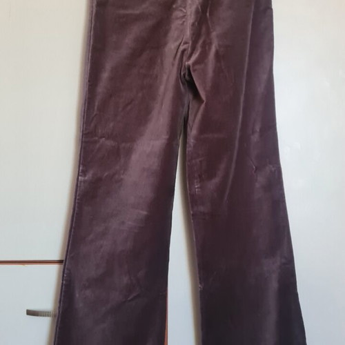 Raxevsky women's velvet pants small, like new, brown