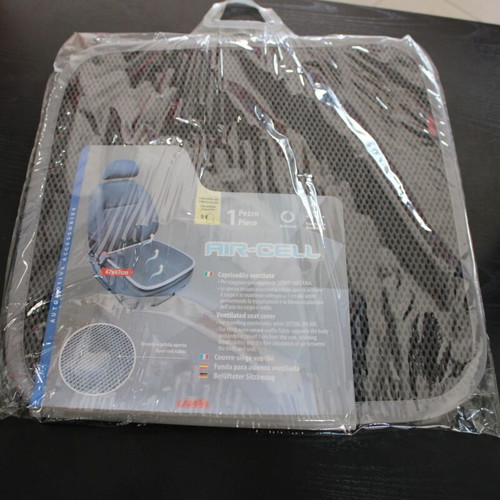 Air-Cell Seat Cushion Black/Grey ventilated 47x47cm new