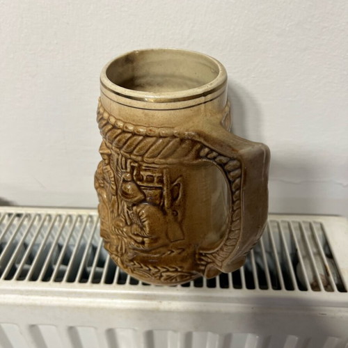 Decorative carved mug PSP Pedreira 800ml like new