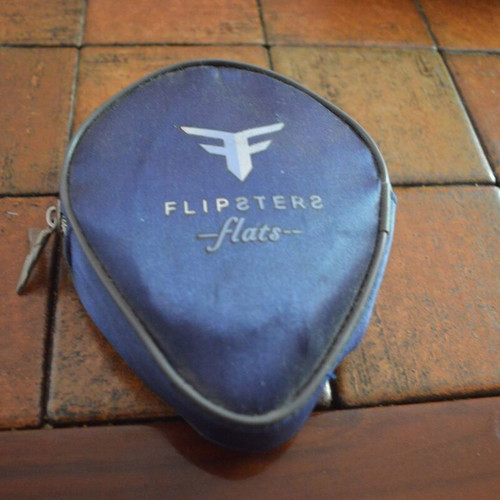 Flipsters Foldable Ballet Flats Size 38-39 like new, blue and purple