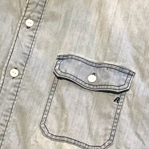Replay denim shirt XL like new, light blue