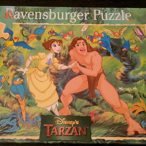 Tarzan Ravensburger puzzle 100 pieces like new