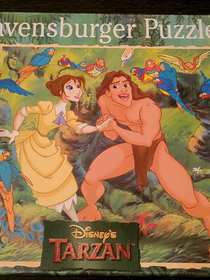 Tarzan Ravensburger puzzle 100 pieces like new
