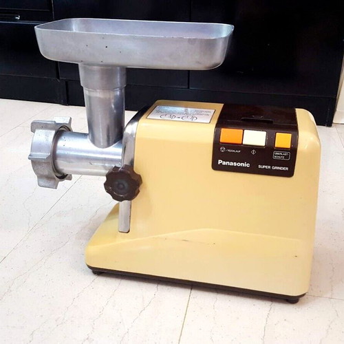Panasonic MK-65 P Vintage meat grinder used, 600W, 70s/80s decade