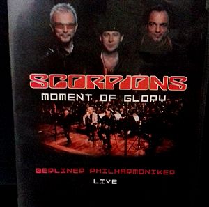 DVD Scorpions-Moment of glory- Live with Berliner philarmoniker