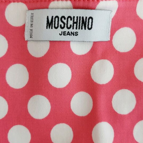 Vintage Moschino skirt like new, white and pink