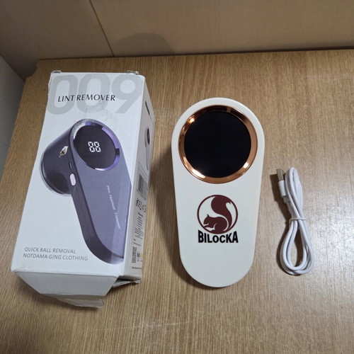 Bilocka Lint Remover Model 009 New with LED Display USB Rechargeable