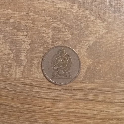 2 Rupees coin Sri Lanka 1984 used, collectible