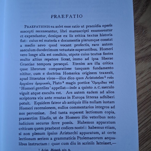 Homeri Opera Volume 1, Oxford Classical Texts