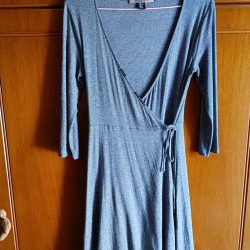 Attrattivo wrap dress like new, gray, size S