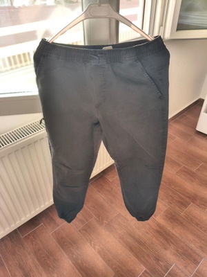 Zara black fabric pants size S