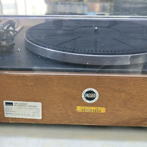 Sansui SR 2050C turntable used