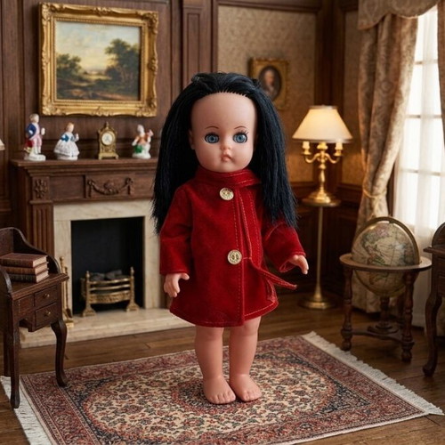 Bella doll with red dress