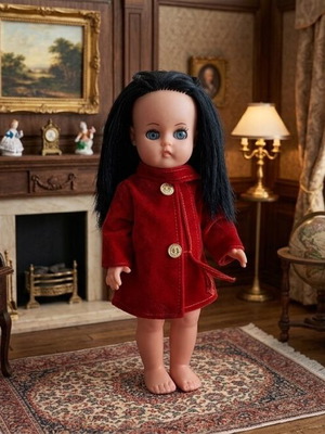 Bella doll with red dress