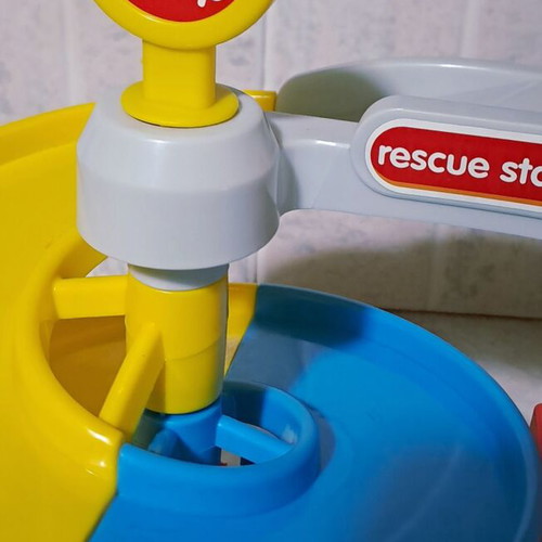 Supreme Baby Wheels Rescue Station action set with toy car