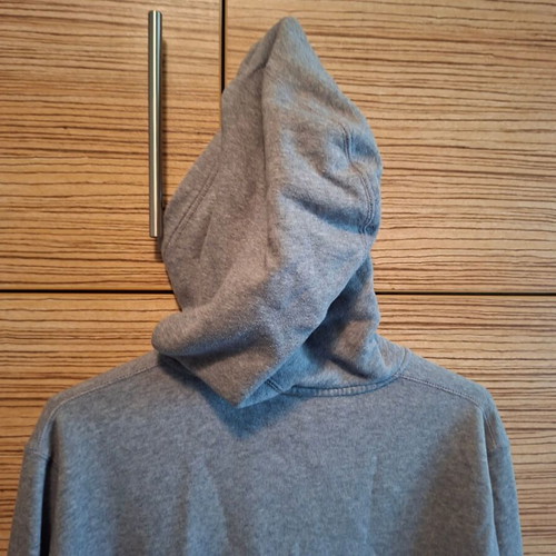 BodyTalk grey hoodie with zipper and hood, like new, size L