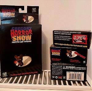 Πωλείται το επιτραπέζιο παιχνίδι Gregory Horror Show minifigure με 3 booster. Board game.