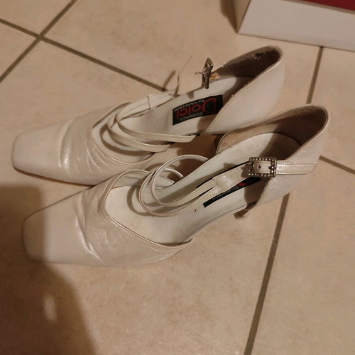 Dolce Domenico white shoes size 37 vintage used