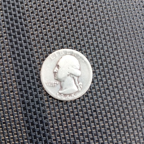 American dollar coin 1945 used