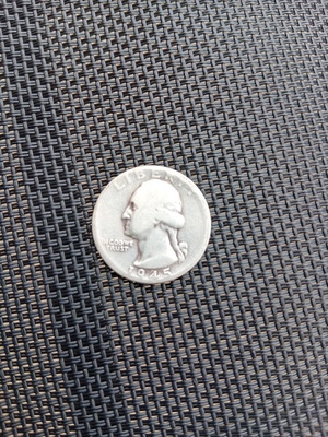 American dollar coin 1945 used