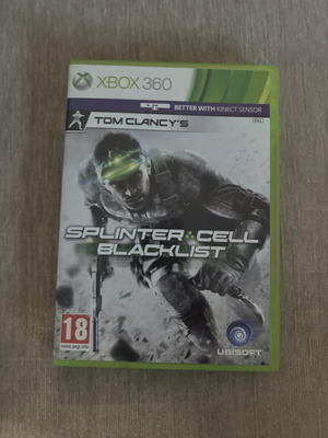 Tom Clancy’s Splinter Cell Blacklist Xbox 360 game used