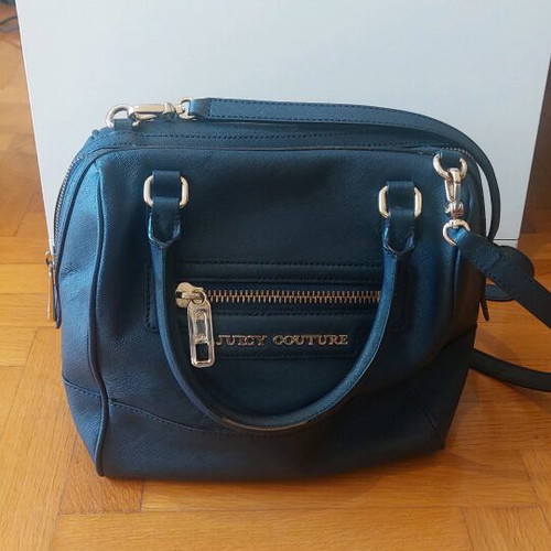 Juicy Couture handbag like new blue with gold details