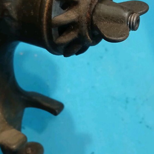 Vintage Husqvarna meat grinder used, manual