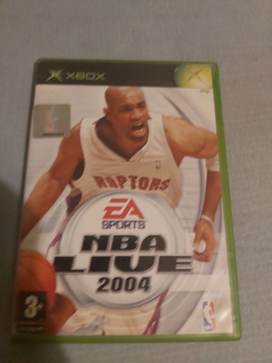 NBA Live 2004 for Xbox (Original) like new