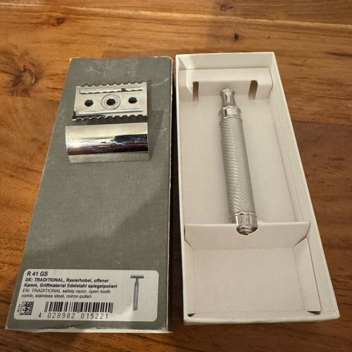 MUHLE R41 GS shaving razor like new