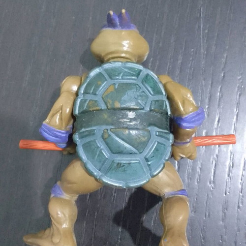 TMNT Donatello figure 1988 used with staff