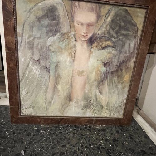 Painting 80 x 80 cm like new