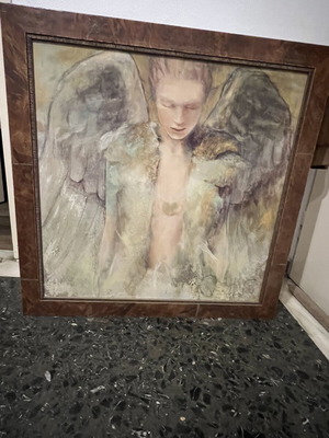 Painting 80 x 80 cm like new