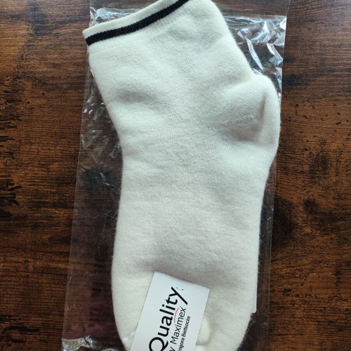 Maximex thermal socks new, white, women's size 38-40