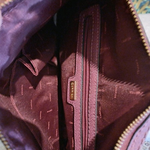Carpisa shoulder bag like new, purple