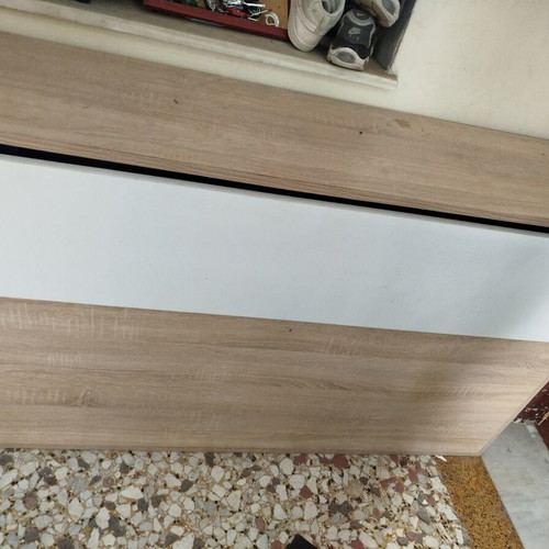 Wooden storage cabinet used 1.25x35x75 cm