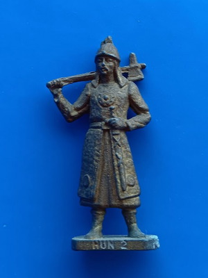 Hun Warrior metal miniature used Kinder 1995