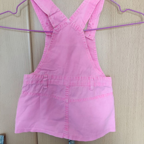 Baby clothing set salopette skirt and t-shirt size 18 months like new
