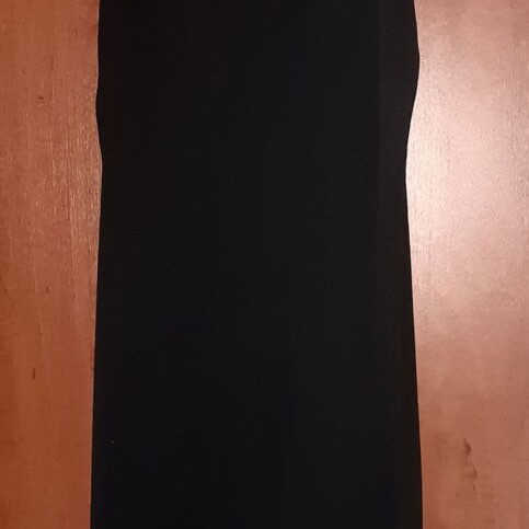 Glamorous UK black evening dress XXL XL, elastic double layer, new