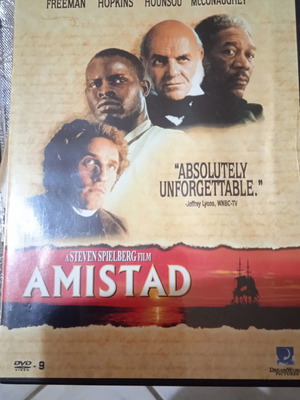 Amistad DVD movie new with English, Chinese, Portuguese and Spanish subtitles