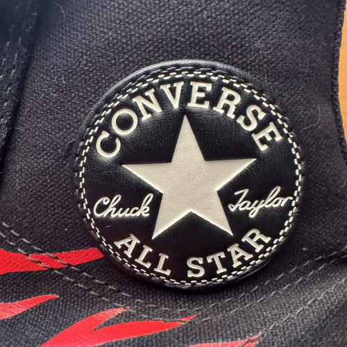 Converse Chuck Taylor All Star Cruise Flames sneakers size 39 like new