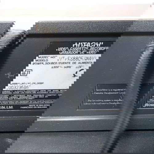 Hitachi FX880E VHS βίντεο μεταχειρισμένο για σέρβις