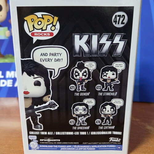 Funko Pop Rocks #472 KISS The Starchild new figure